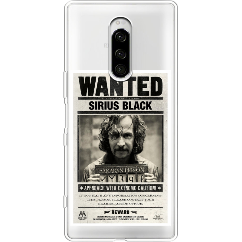 Прозрачный чехол Uprint Sony Xperia 1 Sirius Black