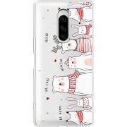 Прозрачный чехол Uprint Sony Xperia 1 The Friendly Beasts