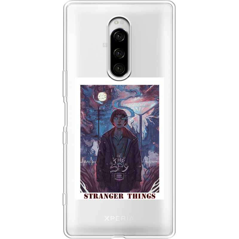 Прозрачный чехол Uprint Sony Xperia 1 Stranger Things