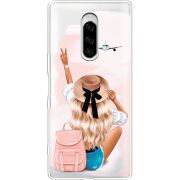 Прозрачный чехол Uprint Sony Xperia 1 Travel Girl