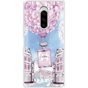 Чехол со стразами Sony Xperia 1 Perfume bottle