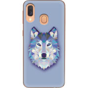 Чехол Uprint Samsung A405 Galaxy A40 Wolfie