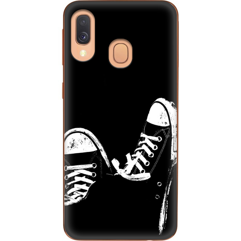 Чехол Uprint Samsung A405 Galaxy A40 Black Sneakers