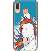 Чехол Uprint Samsung A405 Galaxy A40 Fuck Unicorn