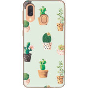 Чехол Uprint Samsung A405 Galaxy A40 L-green Cacti