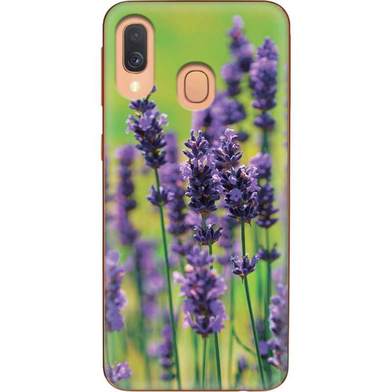 Чехол Uprint Samsung A405 Galaxy A40 Green Lavender