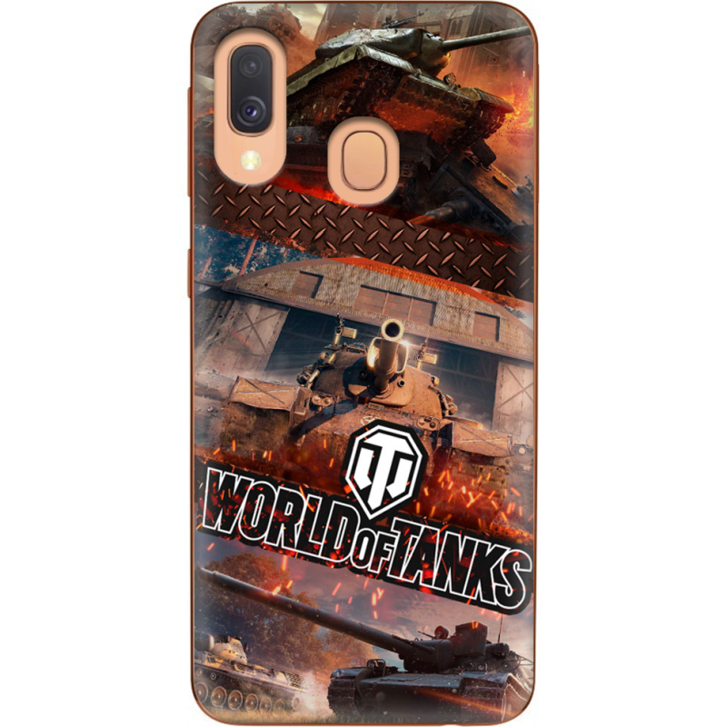 Чехол Uprint Samsung A405 Galaxy A40 World Of Tanks