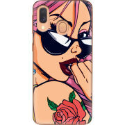 Чехол Uprint Samsung A405 Galaxy A40 Pink Girl