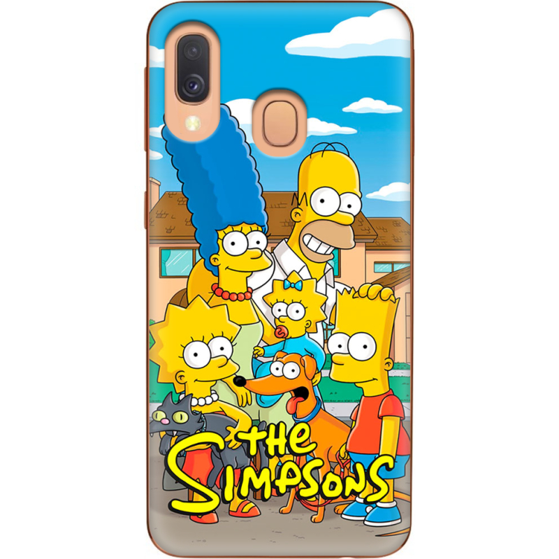 Чехол Uprint Samsung A405 Galaxy A40 The Simpsons