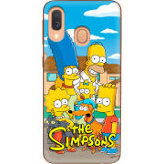 Чехол Uprint Samsung A405 Galaxy A40 The Simpsons