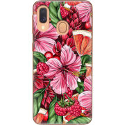 Чехол Uprint Samsung A405 Galaxy A40 Tropical Flowers