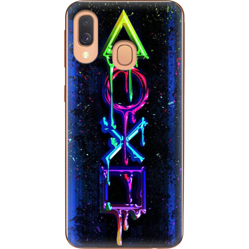 Чехол Uprint Samsung A405 Galaxy A40 Graffiti symbols