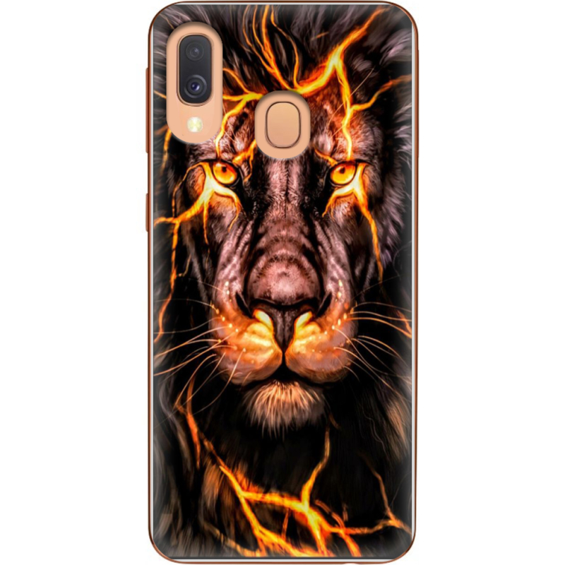 Чехол Uprint Samsung A405 Galaxy A40 Fire Lion