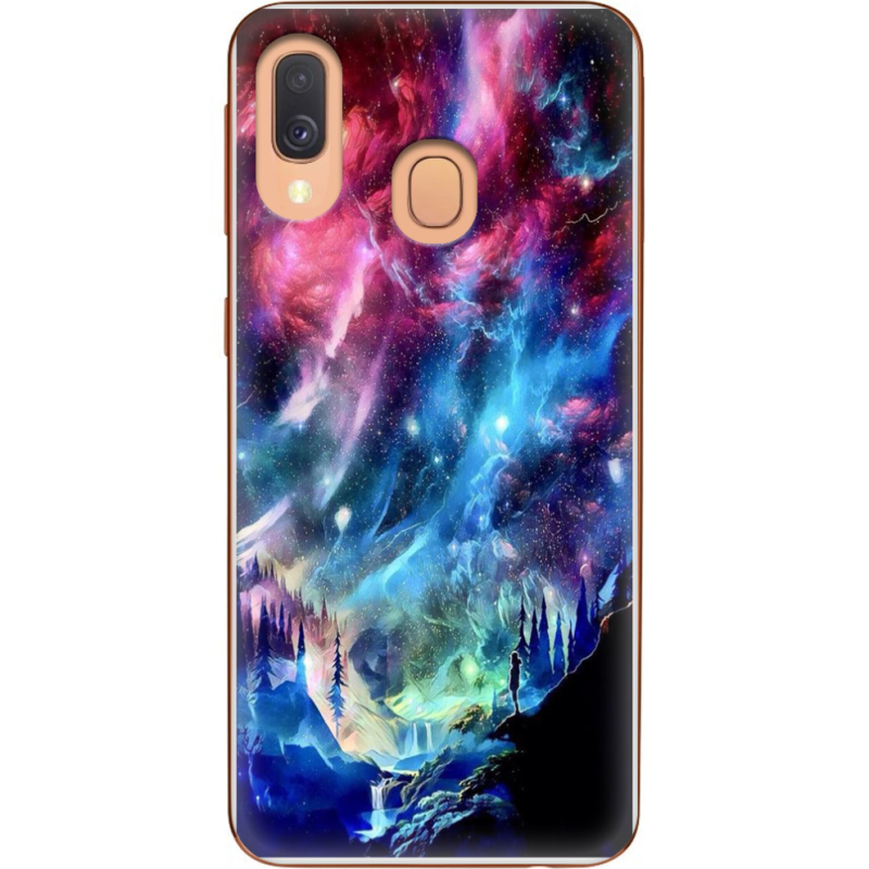 Чехол Uprint Samsung A405 Galaxy A40 Northern Lights