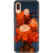 Чехол Uprint Samsung A405 Galaxy A40 Exquisite Orange Flowers