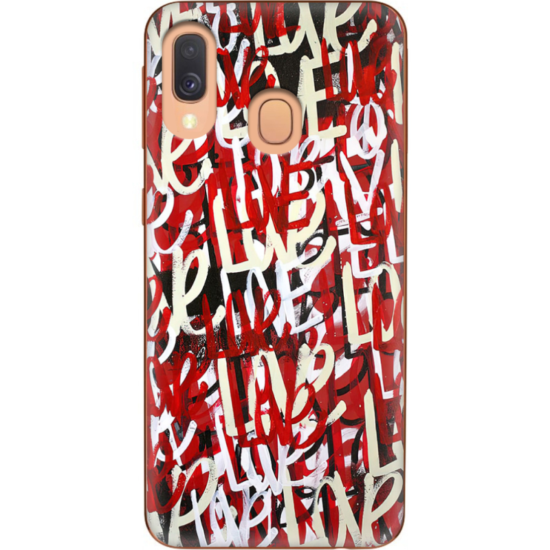 Чехол Uprint Samsung A405 Galaxy A40 Love Graffiti