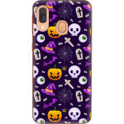Чехол Uprint Samsung A405 Galaxy A40 Halloween Purple Mood
