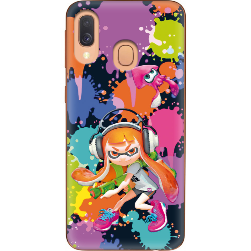 Чехол Uprint Samsung A405 Galaxy A40 Splatoon Inklings