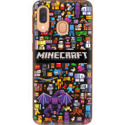 Чехол Uprint Samsung A405 Galaxy A40 Minecraft Mobbery