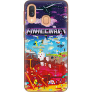 Чехол Uprint Samsung A405 Galaxy A40 Minecraft World Beyond