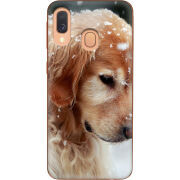 Чехол Uprint Samsung A405 Galaxy A40 Golden Retriever