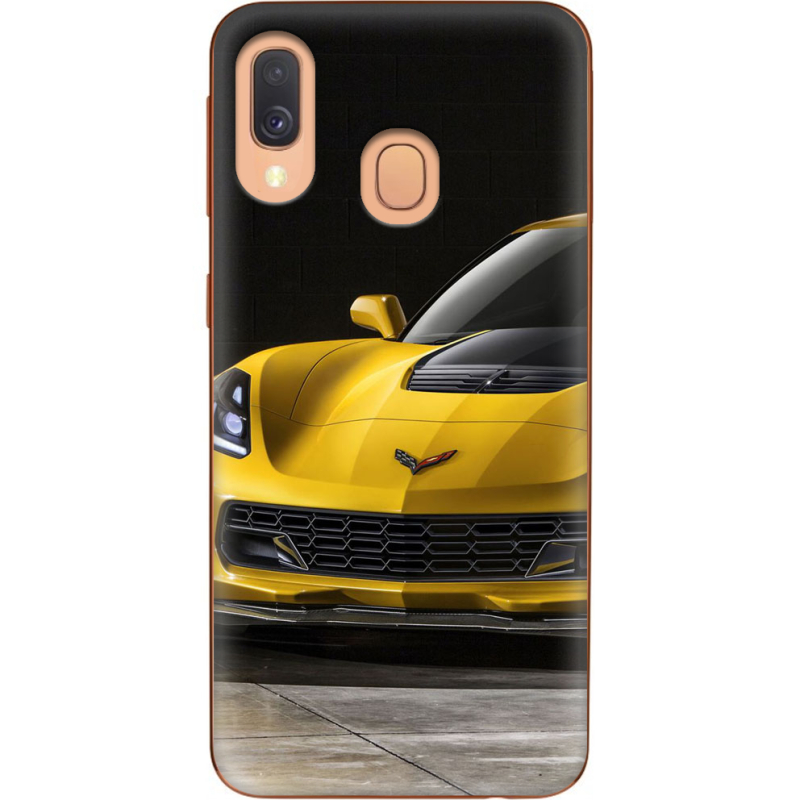 Чехол Uprint Samsung A405 Galaxy A40 Corvette Z06