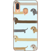 Чехол Uprint Samsung A405 Galaxy A40 Dachshund