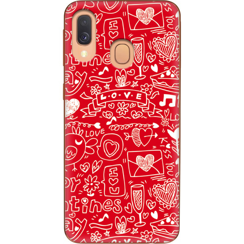 Чехол Uprint Samsung A405 Galaxy A40 Happy Valentines