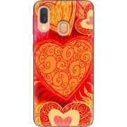 Чехол Uprint Samsung A405 Galaxy A40 Warm Hearts