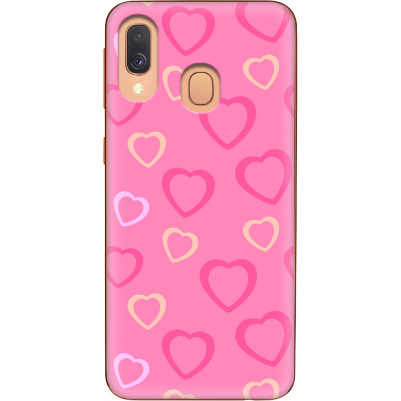 Чехол Uprint Samsung A405 Galaxy A40 Sugar Hearts