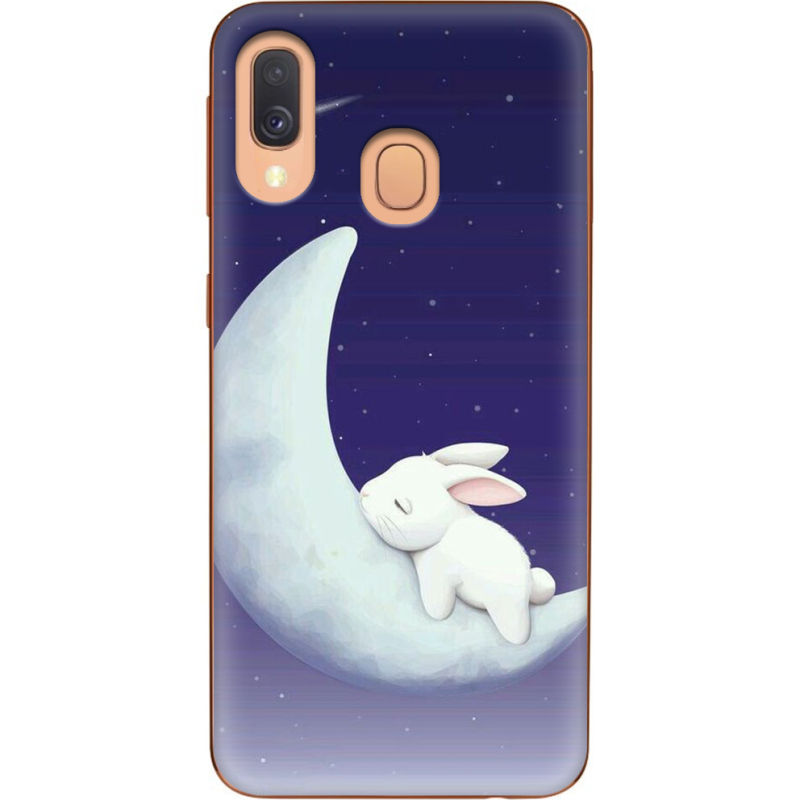 Чехол Uprint Samsung A405 Galaxy A40 Moon Bunny