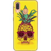 Чехол Uprint Samsung A405 Galaxy A40 Pineapple Skull