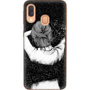 Чехол Uprint Samsung A405 Galaxy A40 Hugging Stars