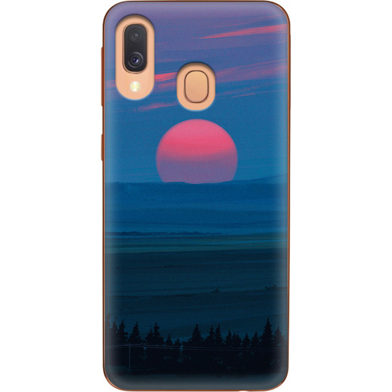 Чехол Uprint Samsung A405 Galaxy A40 Cold Red Light