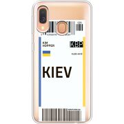 Прозрачный чехол Uprint Samsung A405 Galaxy A40 Ticket Kiev
