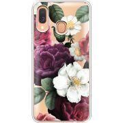 Прозрачный чехол Uprint Samsung A405 Galaxy A40 Floral Dark Dreams