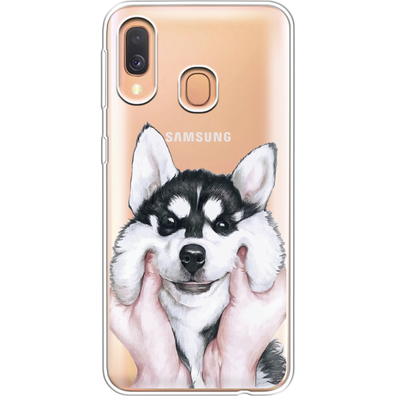 Прозрачный чехол Uprint Samsung A405 Galaxy A40 Husky