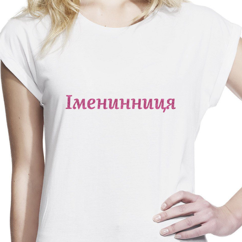 Футболка с принтом женская 