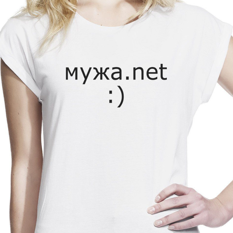 Футболка с принтом женская 