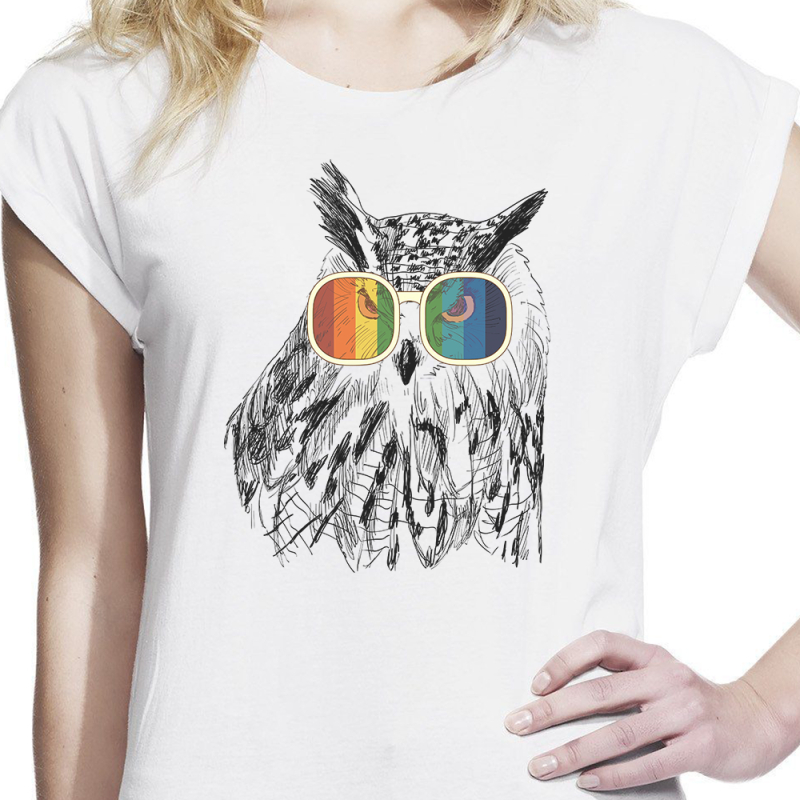 Футболка с принтом женская 