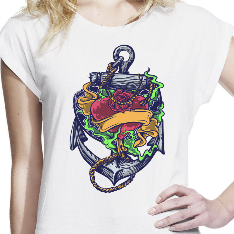 Футболка с принтом женская 