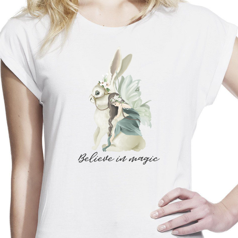 Футболка с принтом женская 