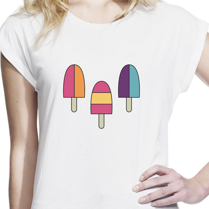 Футболка с принтом женская 