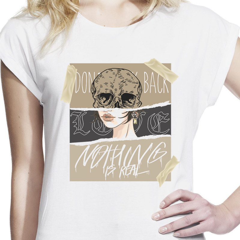 Футболка с принтом женская 