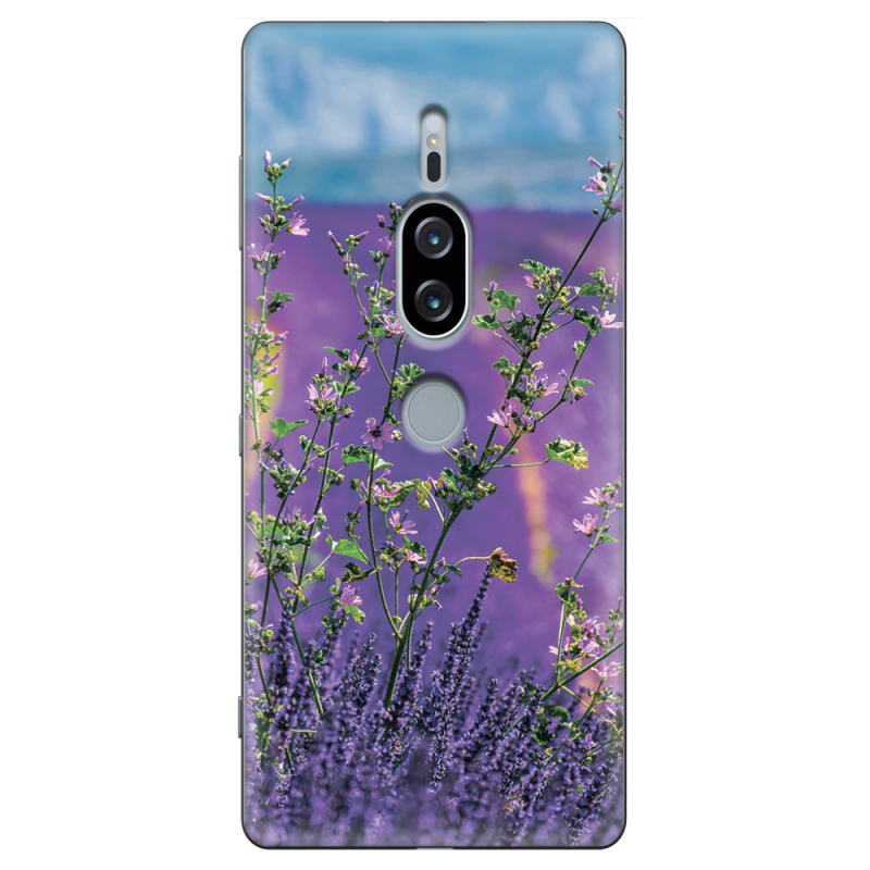 Чехол Uprint Sony Xperia XZ2 Premium H8166 Lavender Field