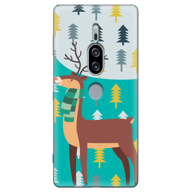 Чехол Uprint Sony Xperia XZ2 Premium H8166 Foresty Deer