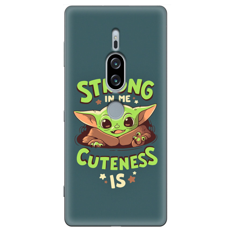 Чехол Uprint Sony Xperia XZ2 Premium H8166 Strong in me Cuteness is