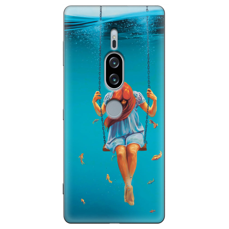 Чехол Uprint Sony Xperia XZ2 Premium H8166 Girl In The Sea