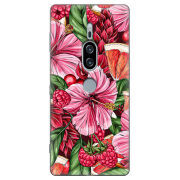 Чехол Uprint Sony Xperia XZ2 Premium H8166 Tropical Flowers