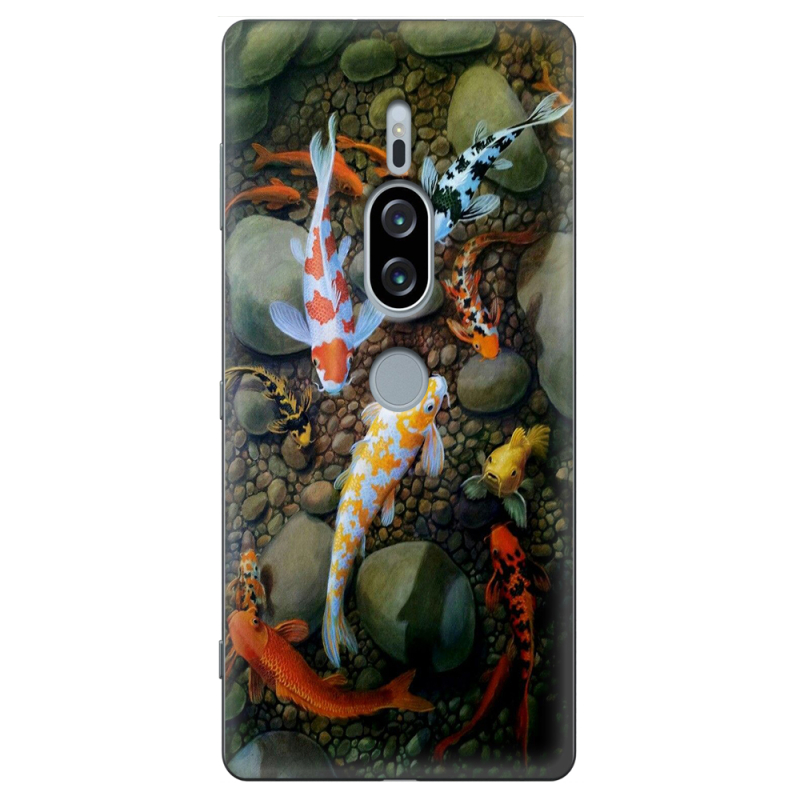 Чехол Uprint Sony Xperia XZ2 Premium H8166 Underwater Koi